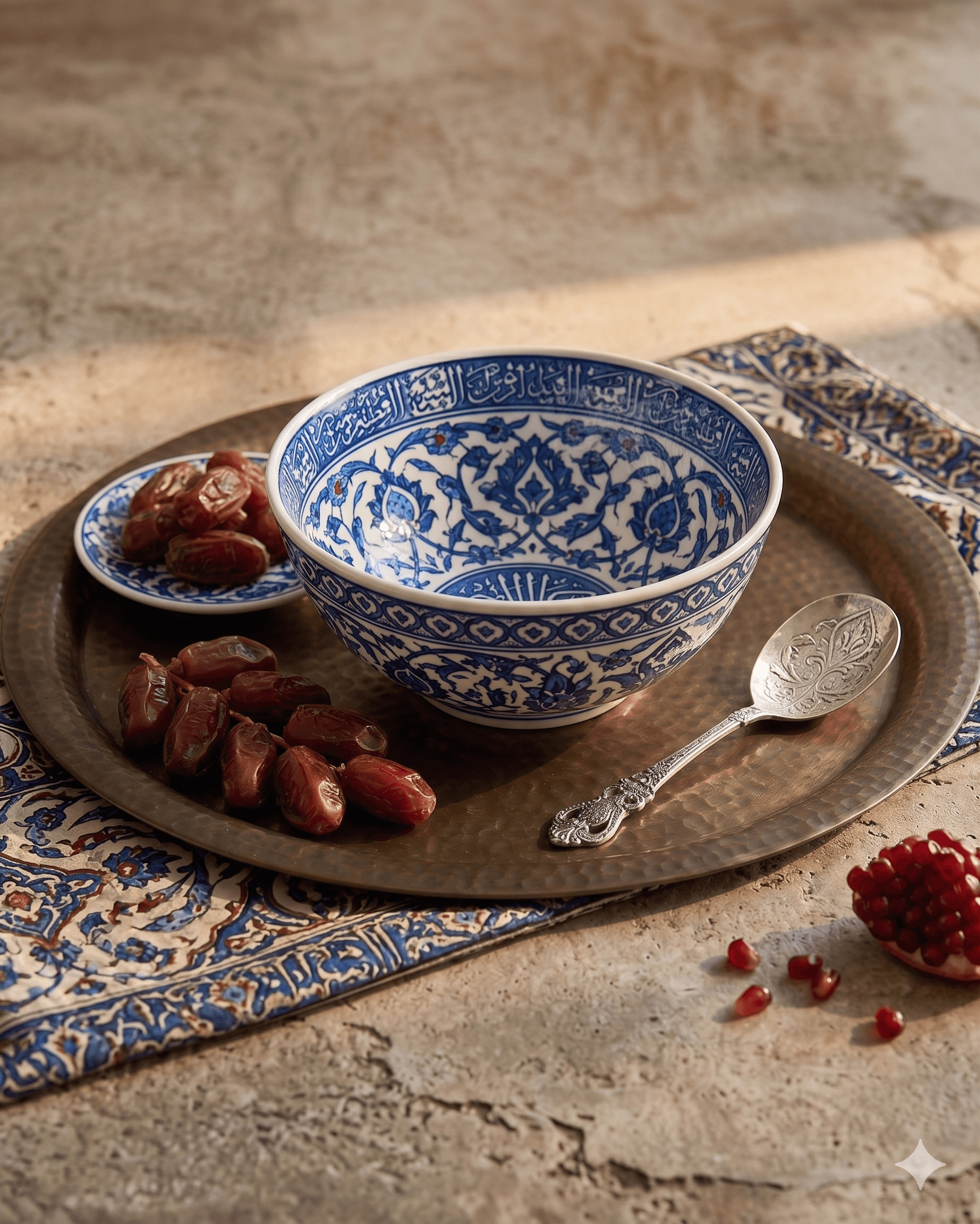 Iznik Painted Ceramic Bowl