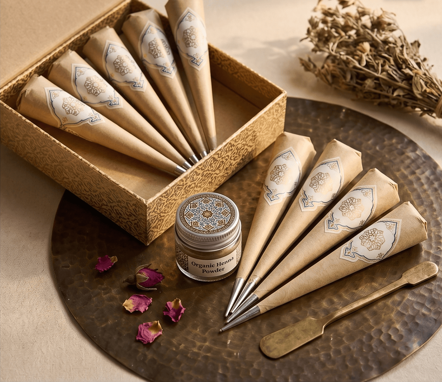 Persian Organic Henna Cones